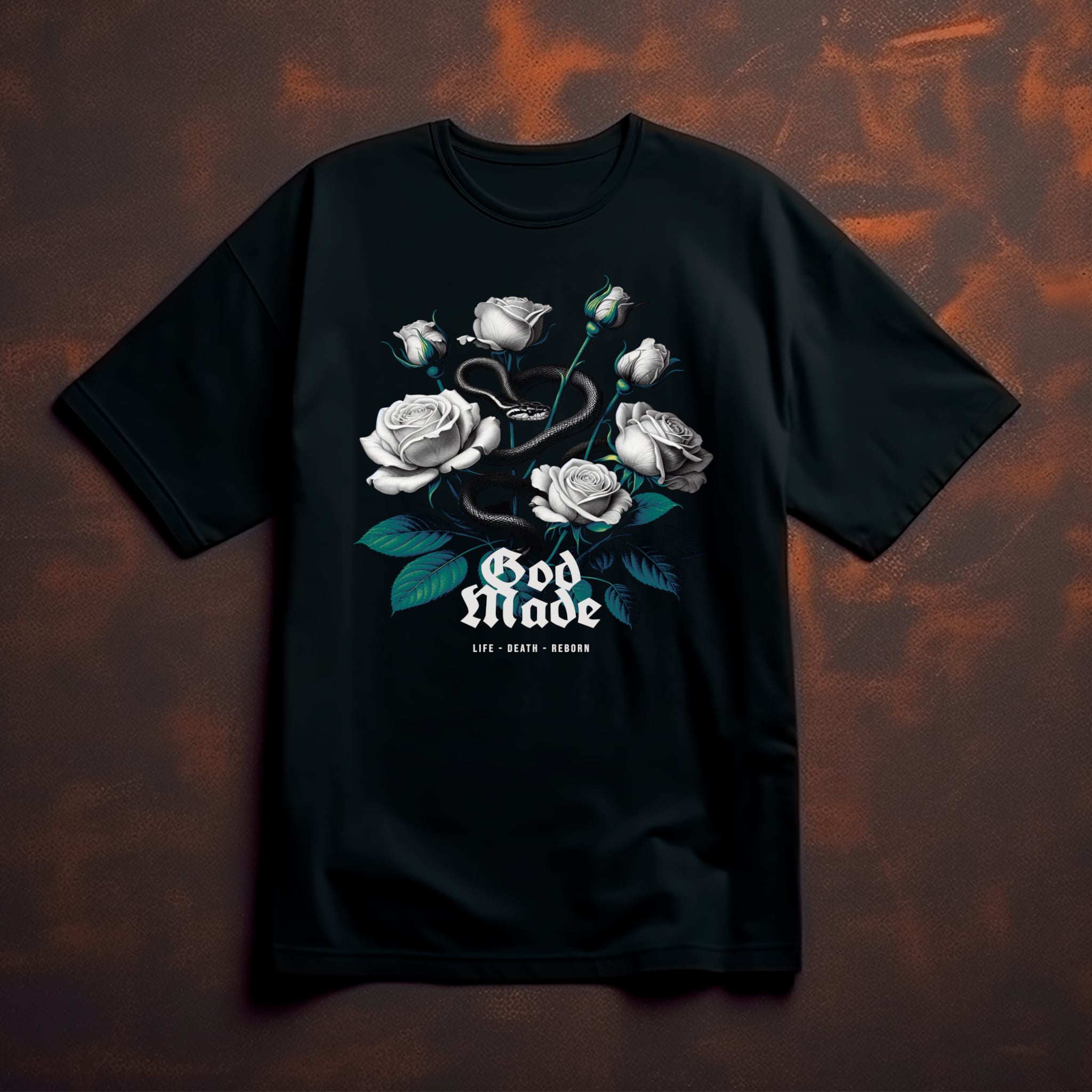 God Made Roses Graphic Tee