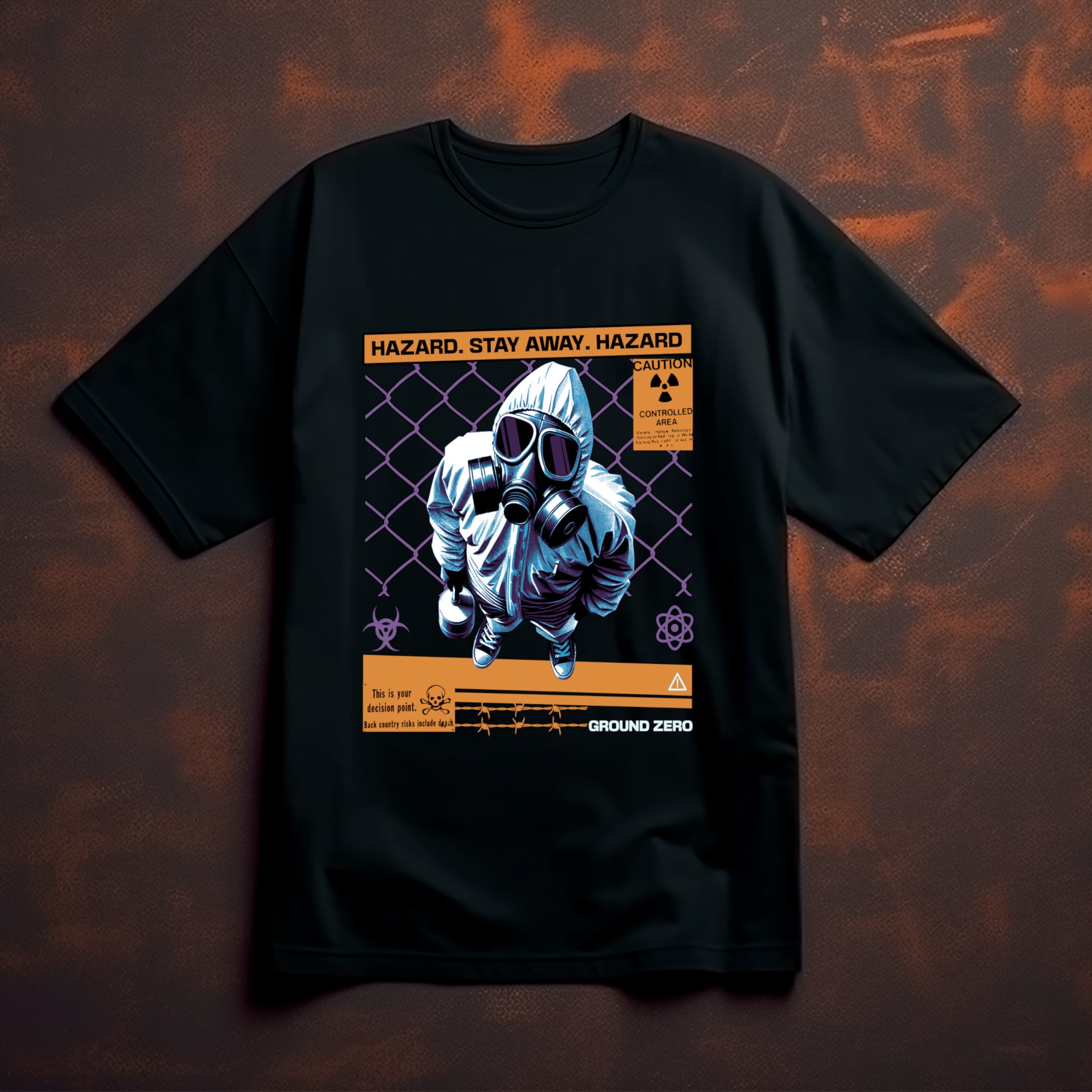 Ground Zero Hazard Graphic Tee