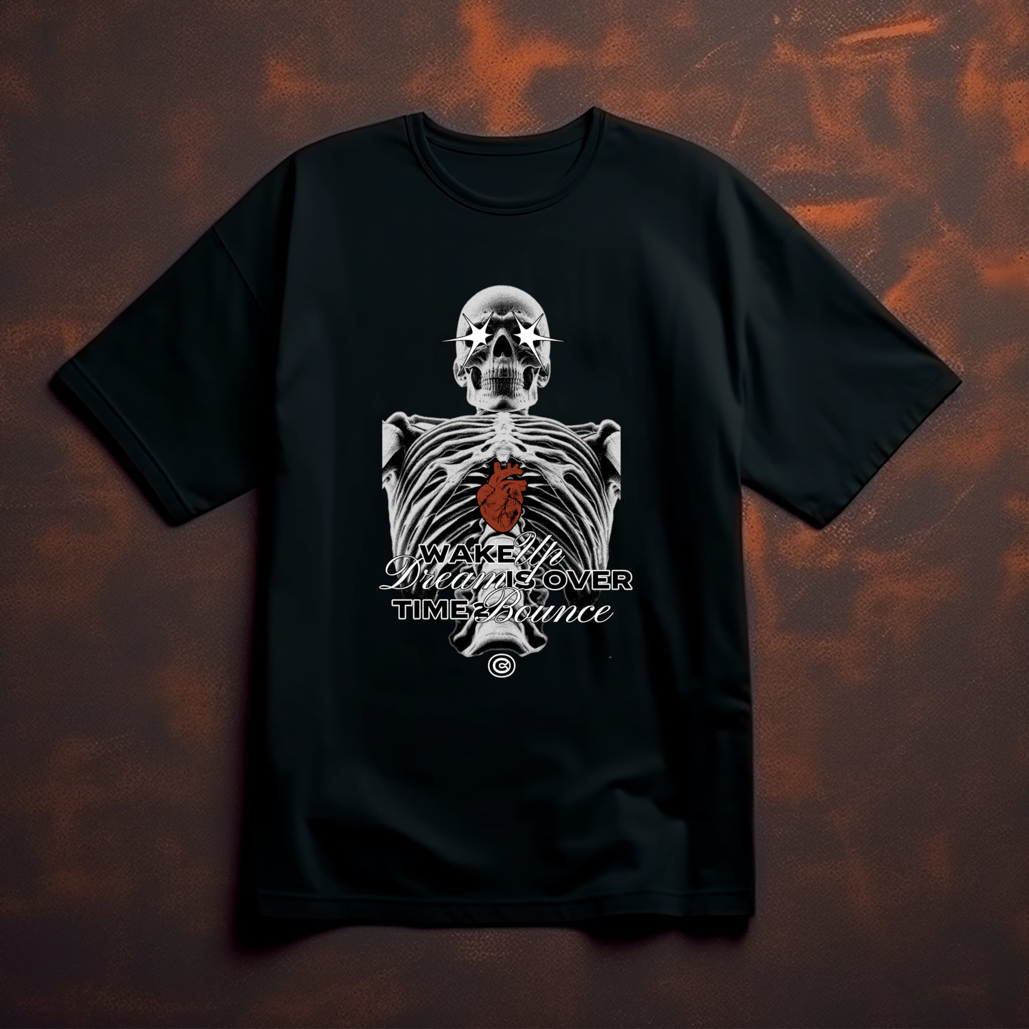 Wake Up Dream’s Over Skeleton Tee
