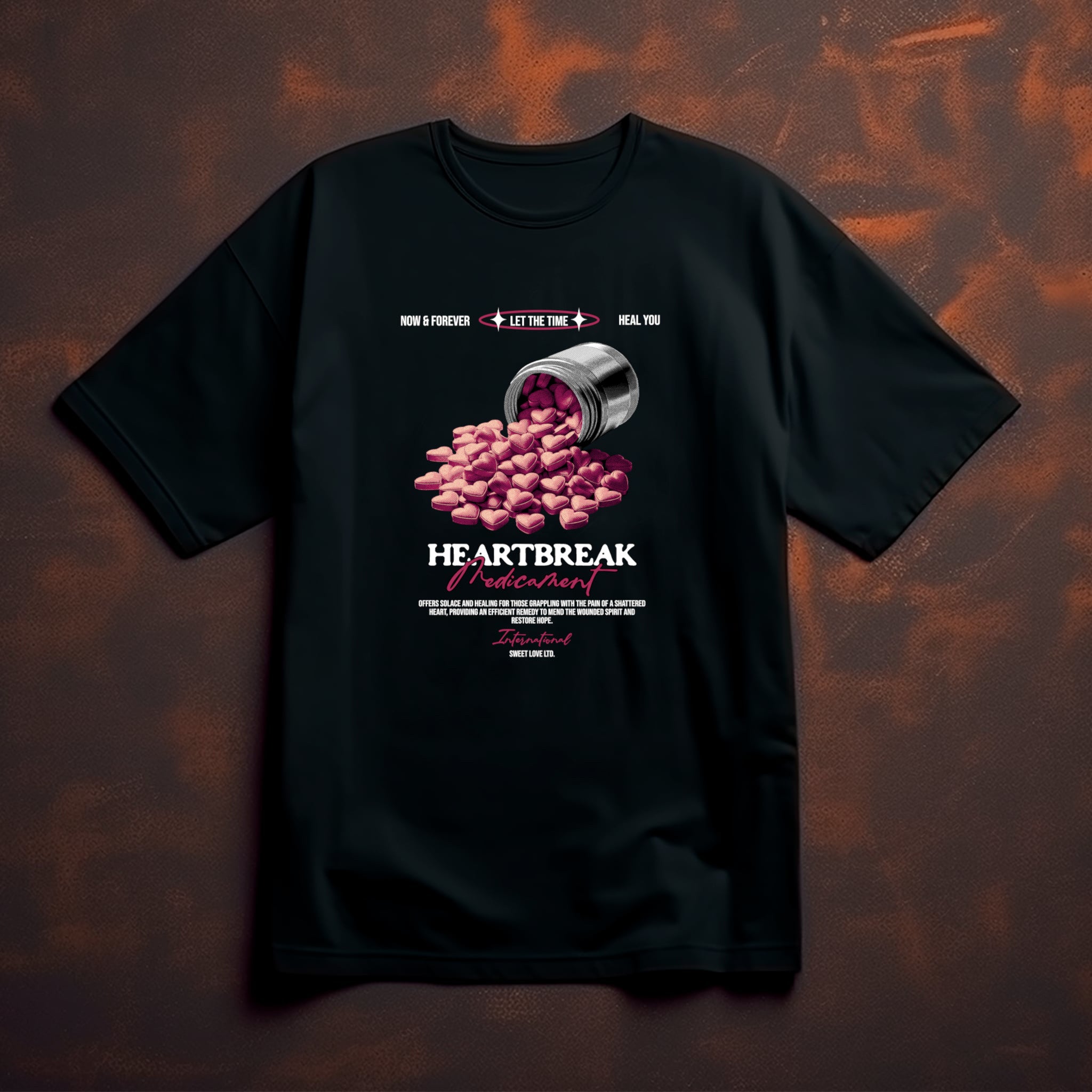 Heartbreak Medication Graphic Tee