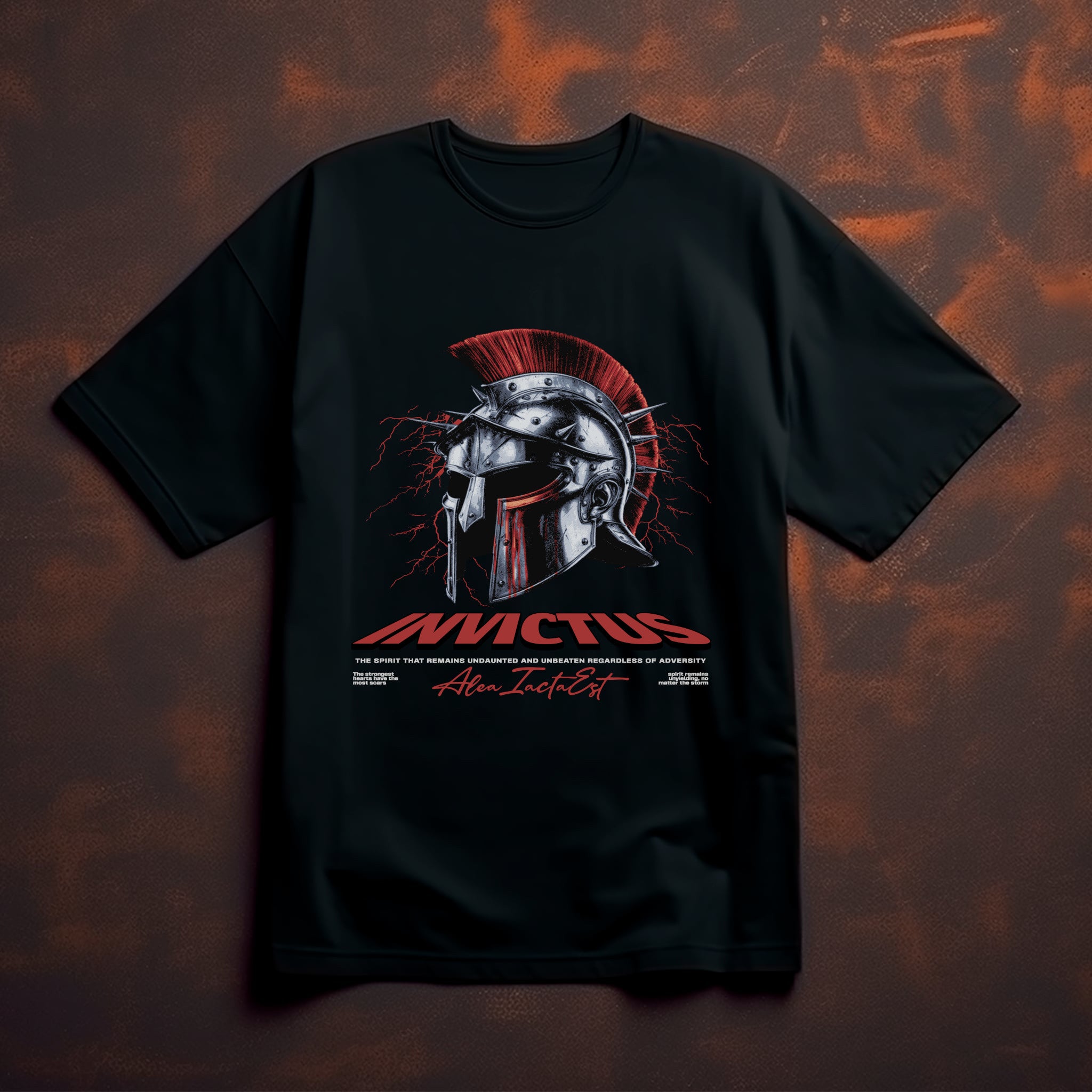 Invictus Spartan Warrior Graphic Tee