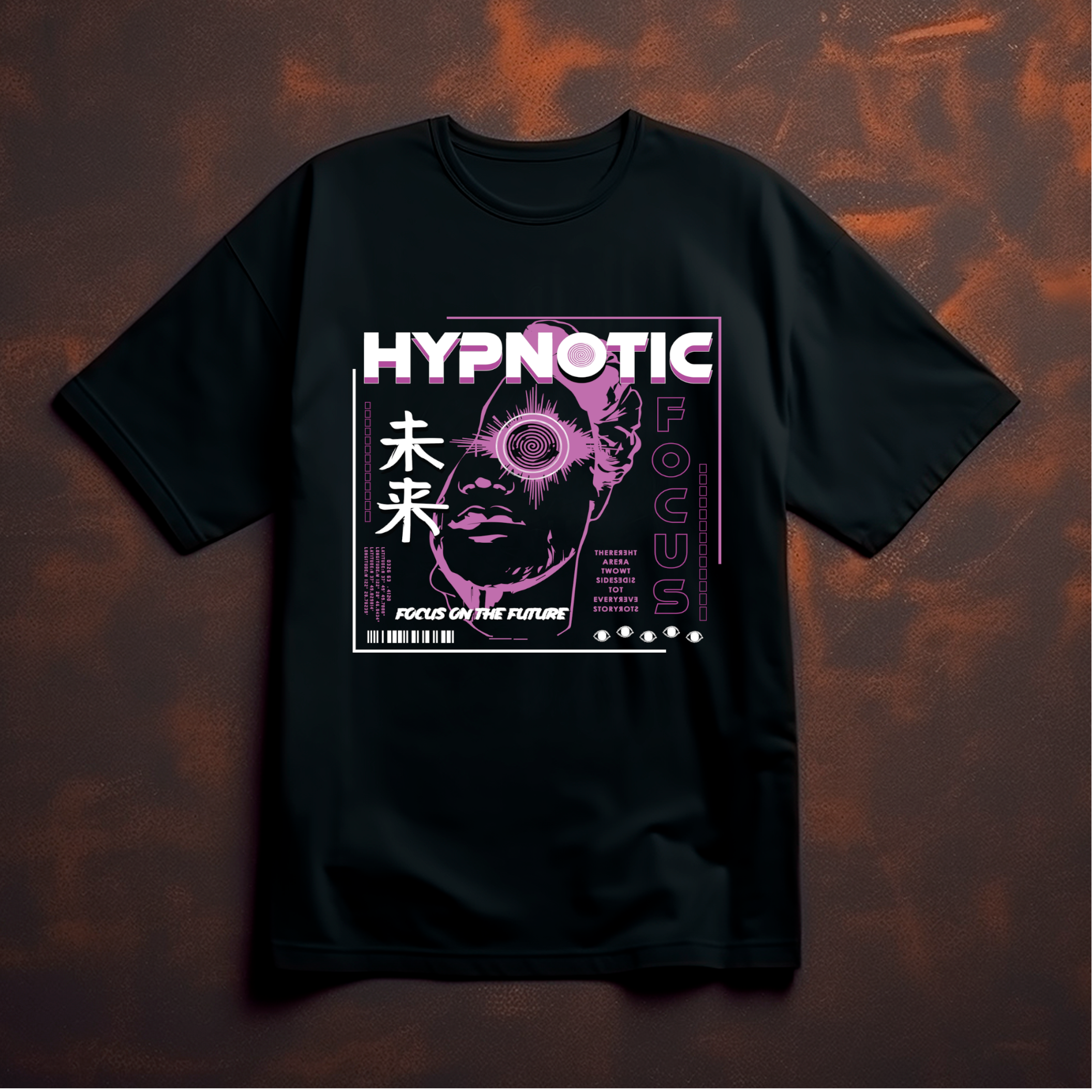 Hypnotic Focus Graphic Tee