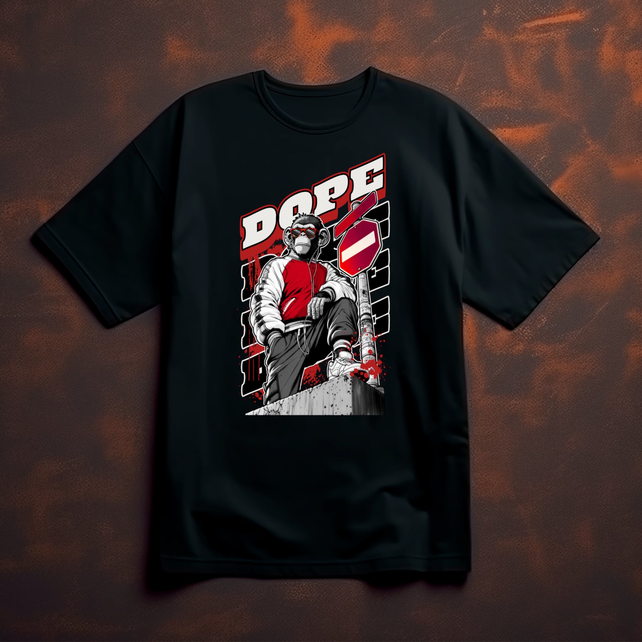 Dope Monkey Streetwear Tee