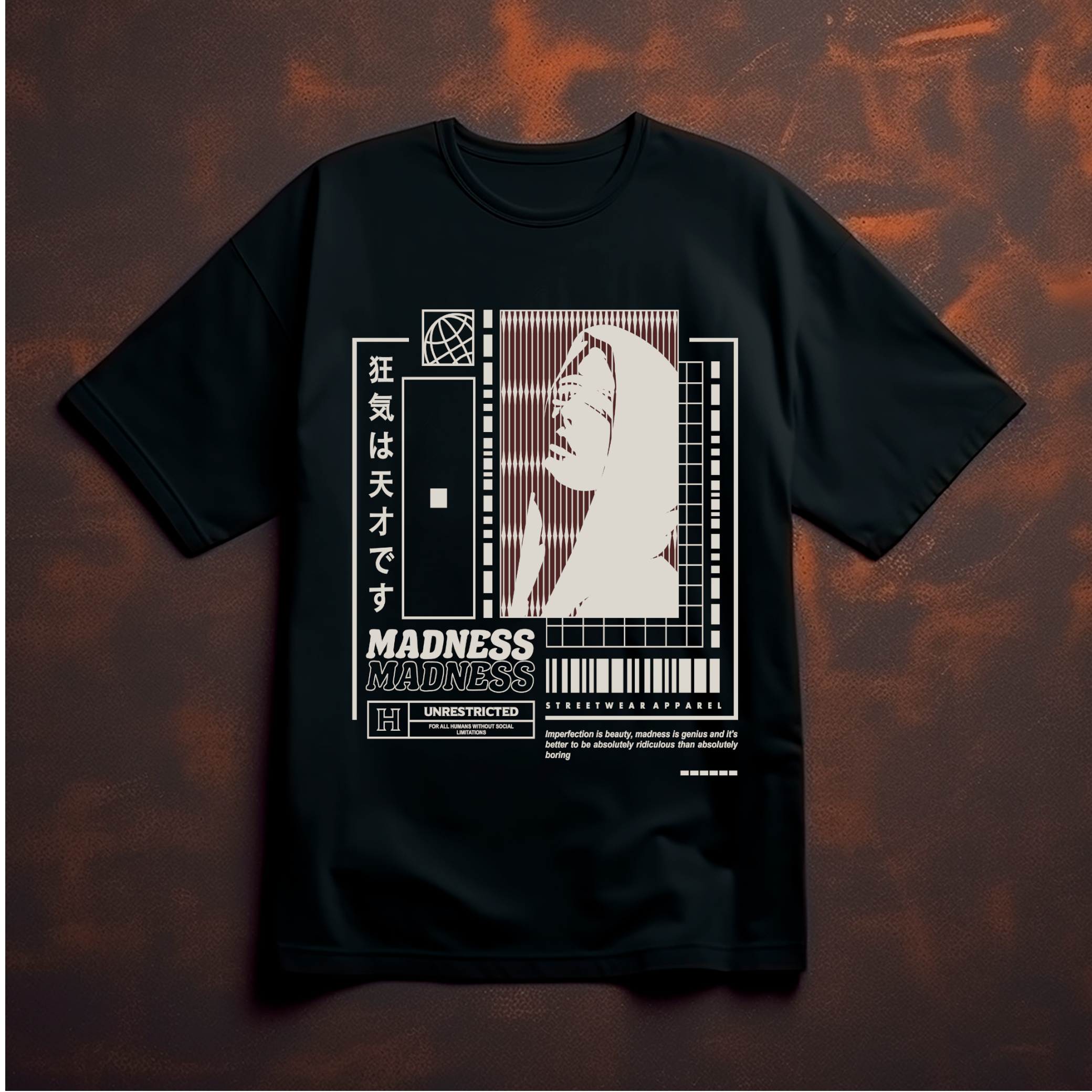 Madness Streetwear Graphic Tee